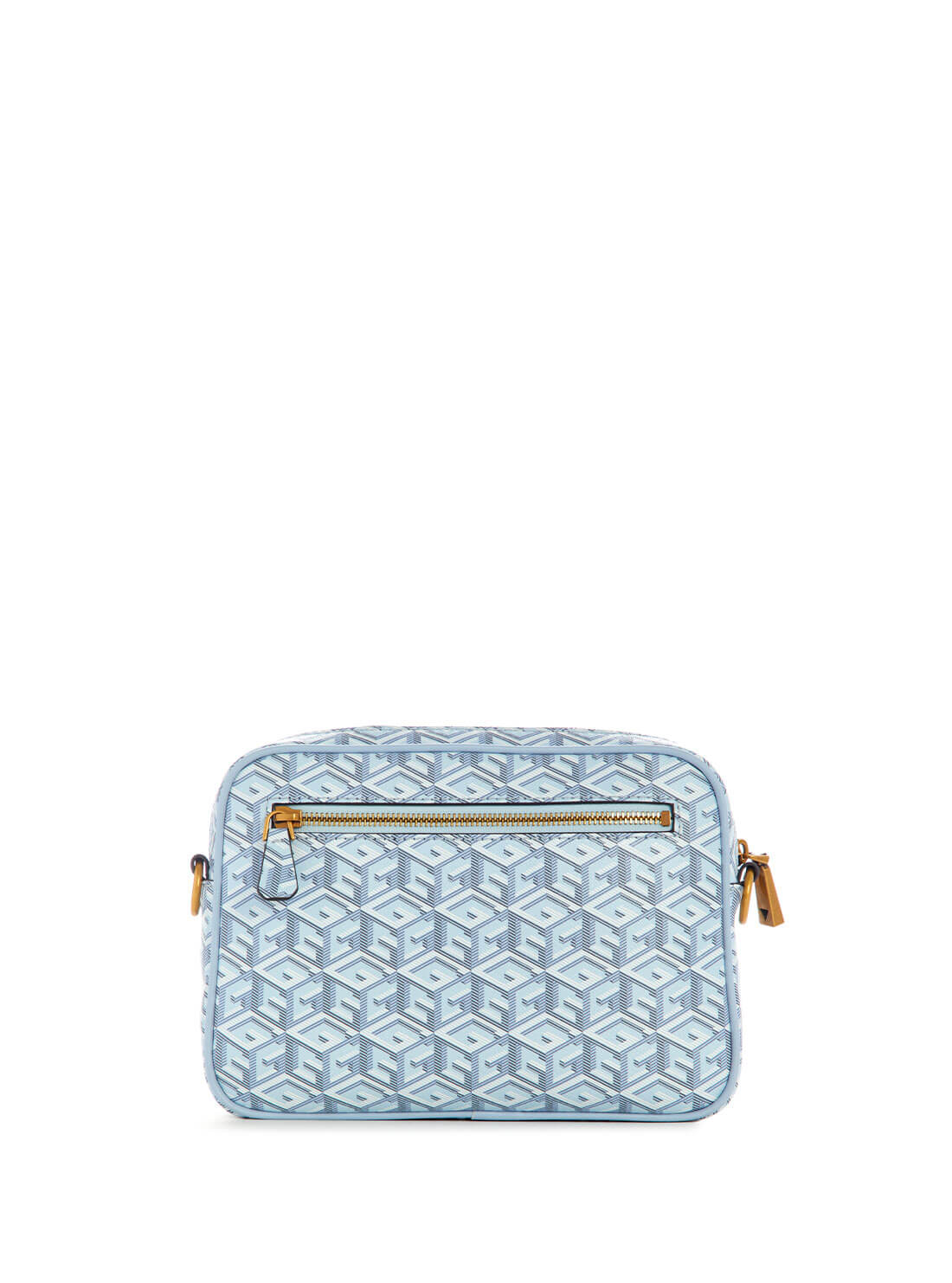 Light Blue Vikky Crossbody Camera Bag | GUESS Women's Handbags | back view