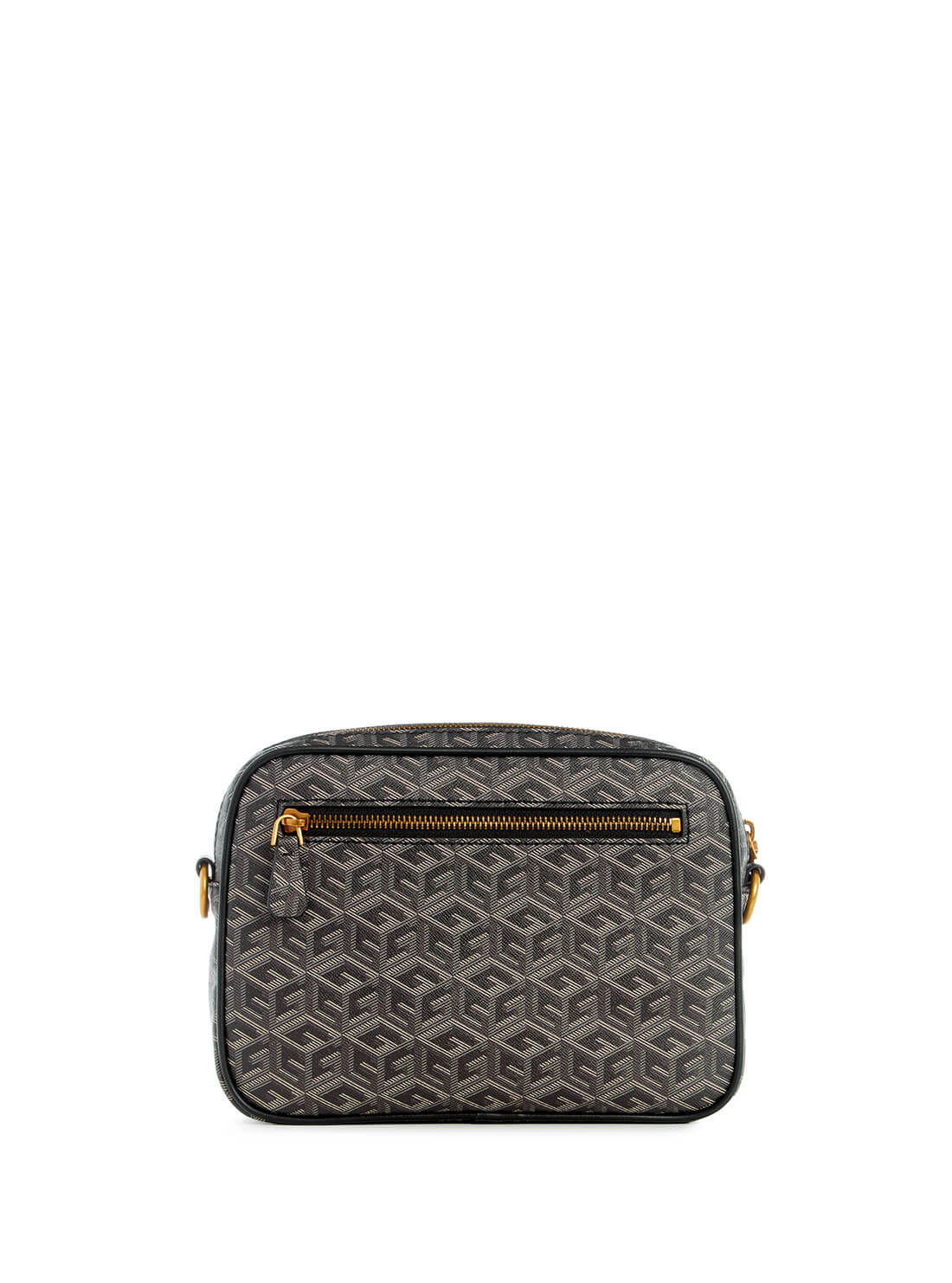 Charcoal Grey Logo Vikky Crossbody Camera Bag | GUESS Women's Handbags