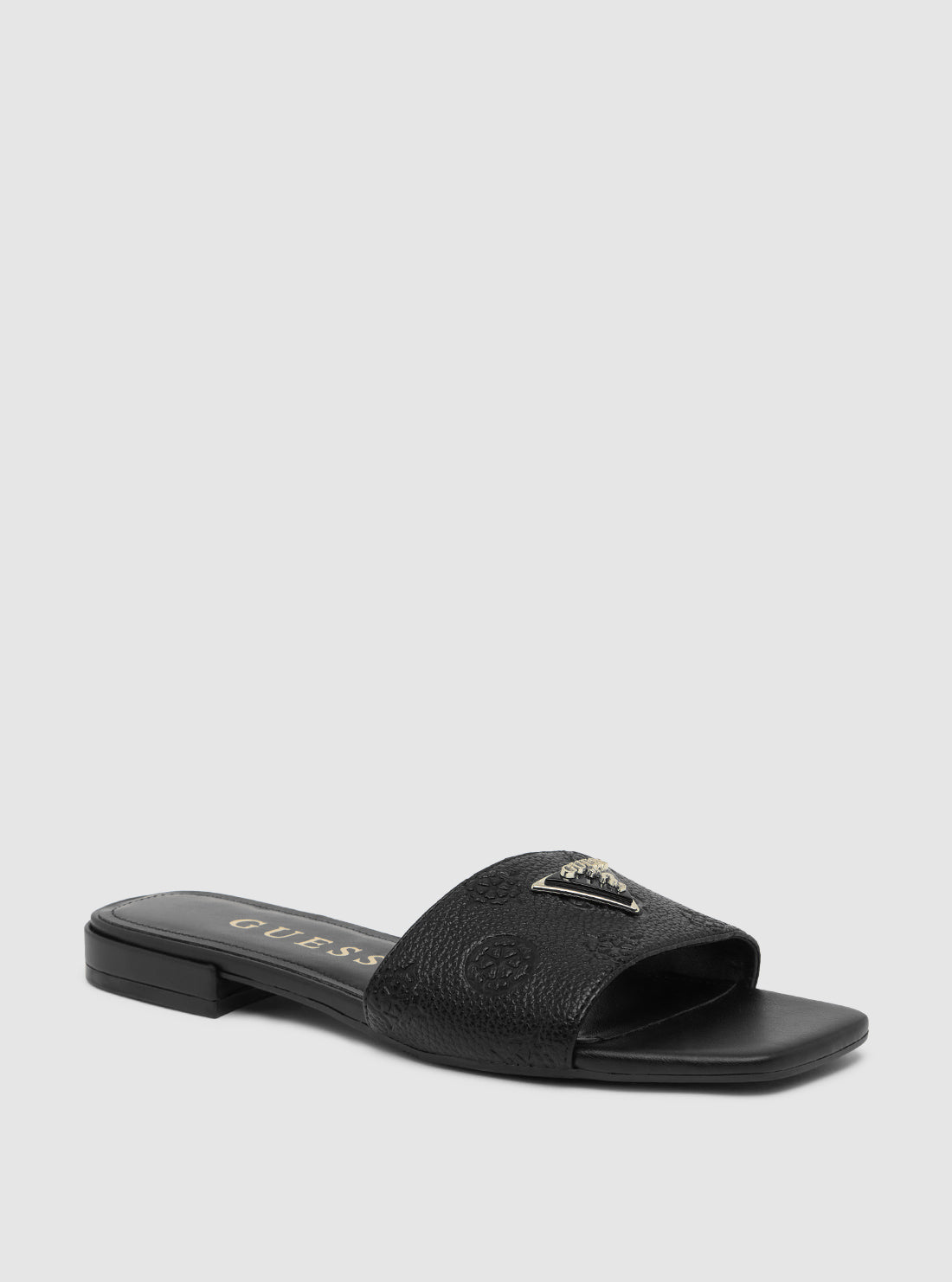 Black Tamsea Slide Sandal