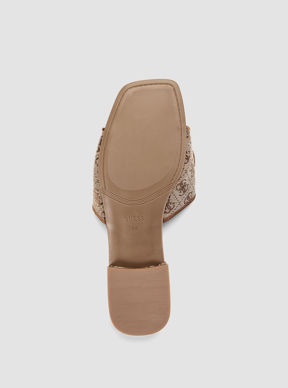 GUESS Footwear Brown Tarishae Slides TARISHAE Bottom View