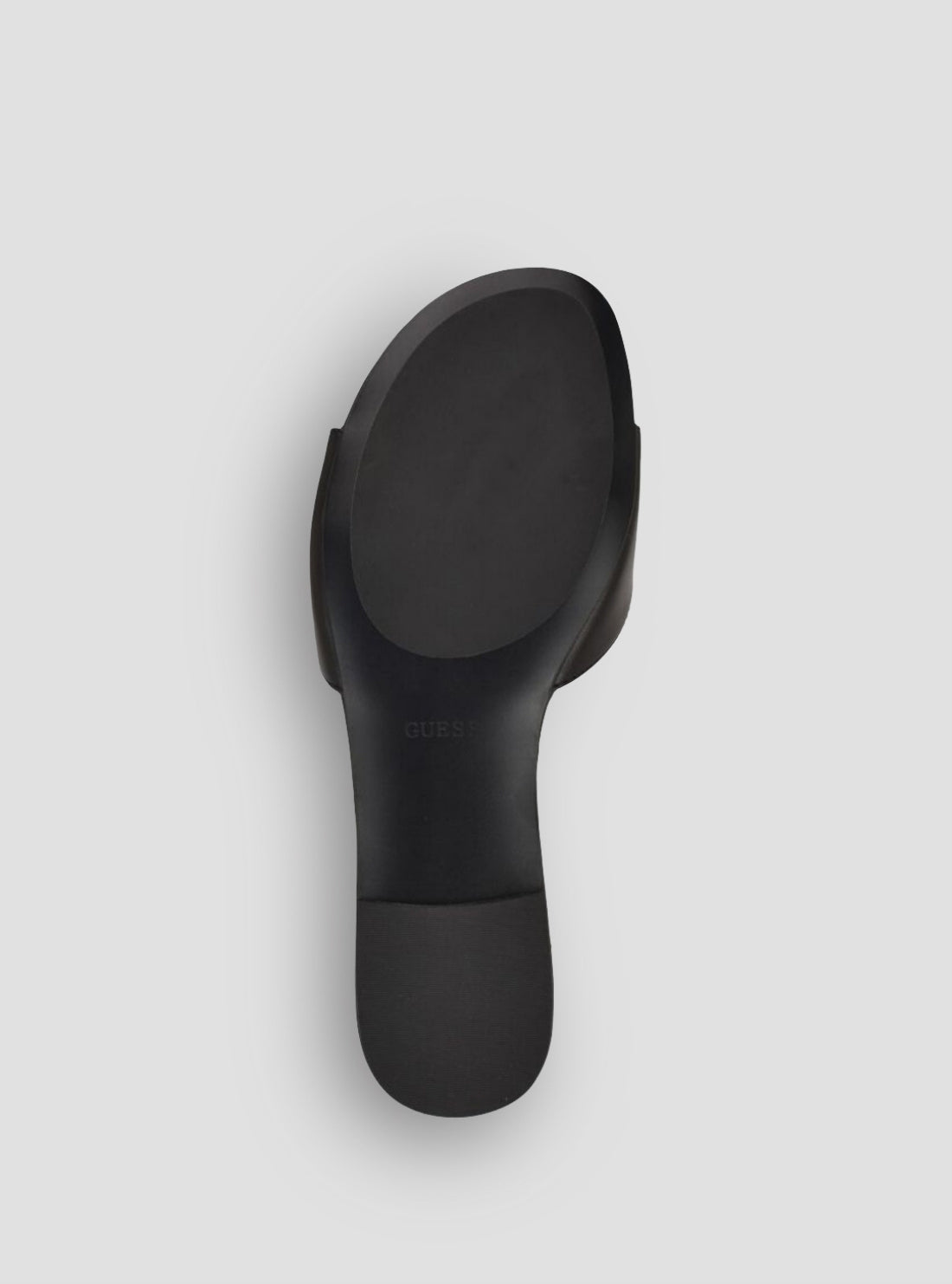 GUESS Footwear Black Tashcy Flat Sandals TASHCY Bottom View