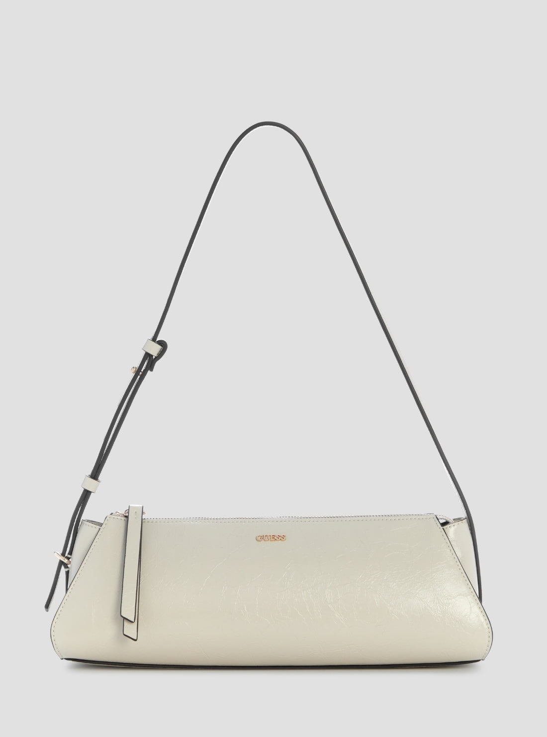 SCRE:EN ＜MINI SHOULDER BAG＞　white Light Taupe Xena Mini Shoulder Bag | GUESS