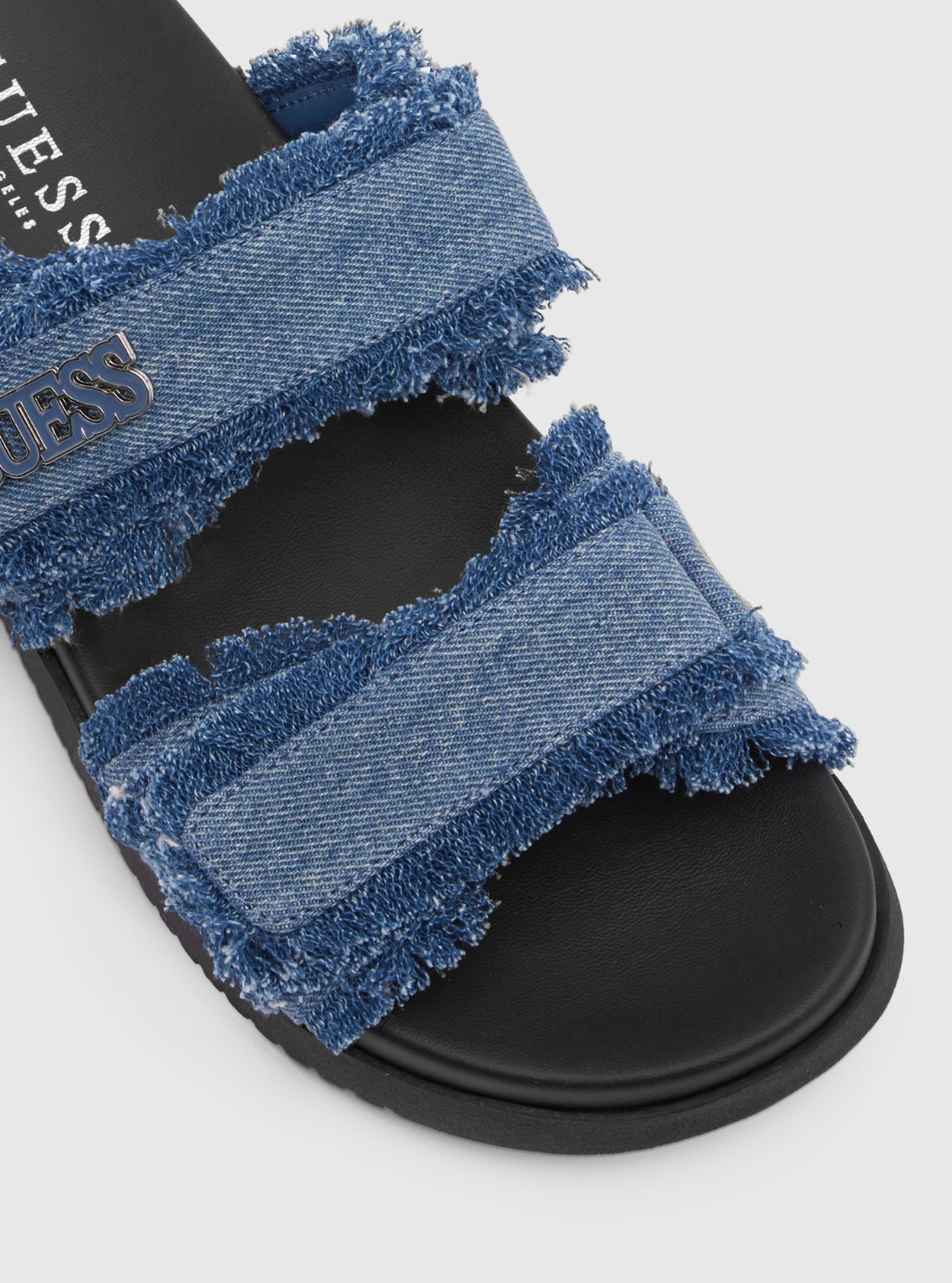Blue Teall Slide Sandals