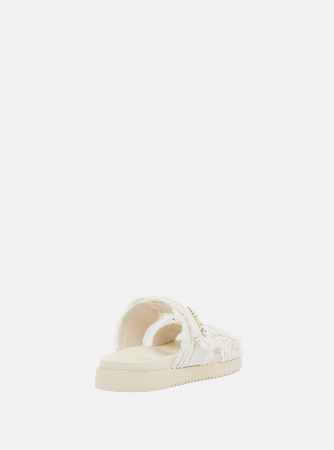 White Teall Slide Sandals
