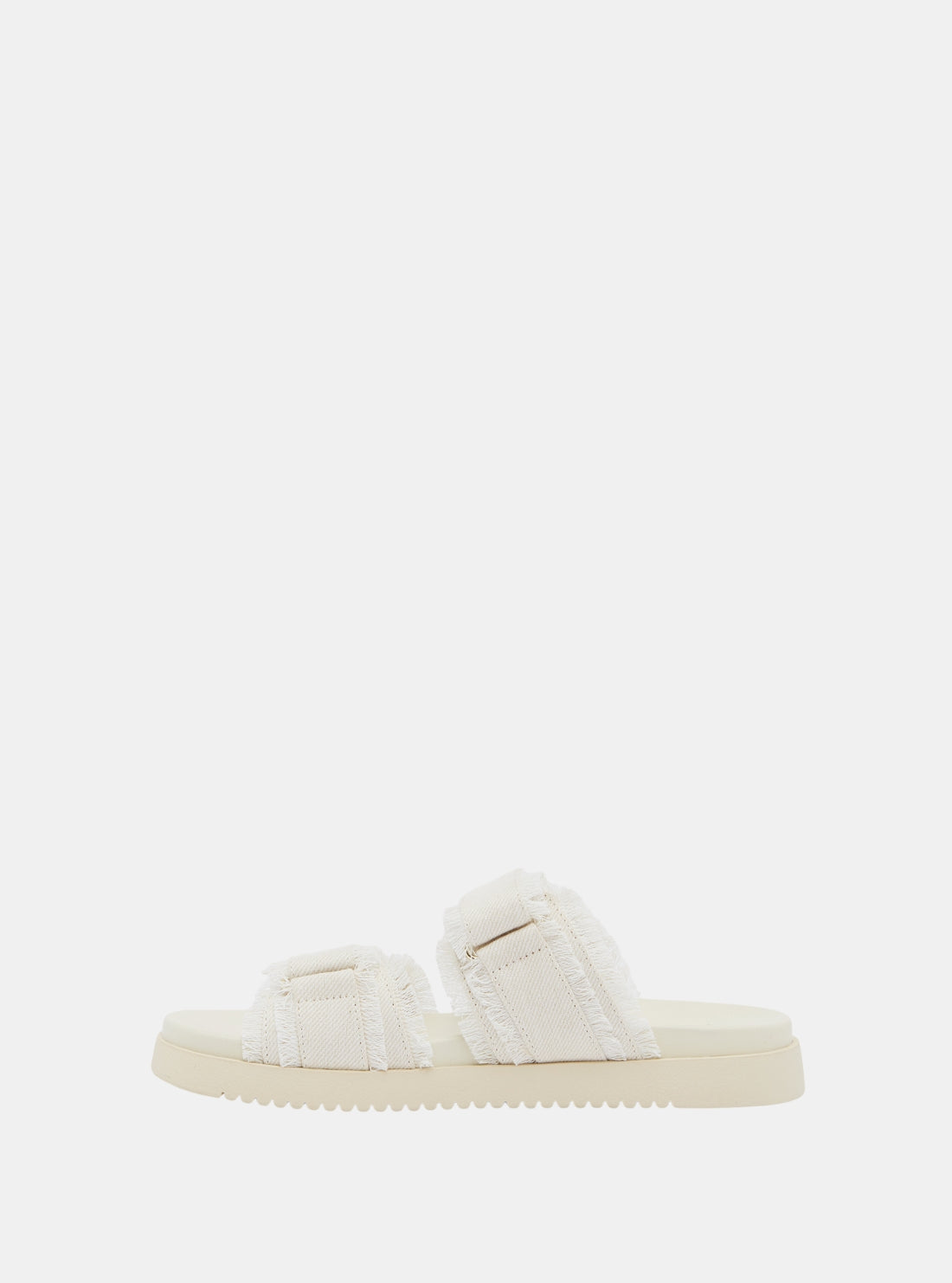 White Teall Slide Sandals