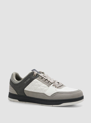 GUESS Footwear Grey Teclan Sneakers TECLAN8 Front Side View