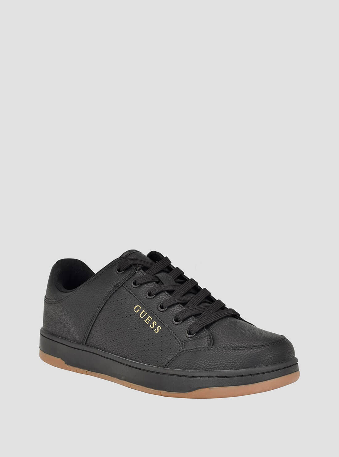 Black Tempo Low-Top Sneakers GUESS Men's Shoes