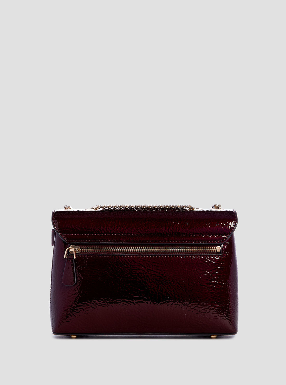 GUESS Womens Burgundy Trissa Crossbody Bag TG934521 Back View