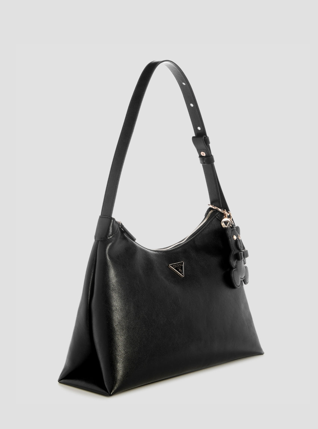 GUESS Womens Black Kassie Hobo Bag TG993001 Side View