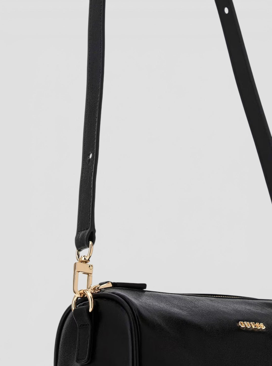 GUESS Womens Black Kassie Mini Convertible Shoulder Bag TG993072 Detail View