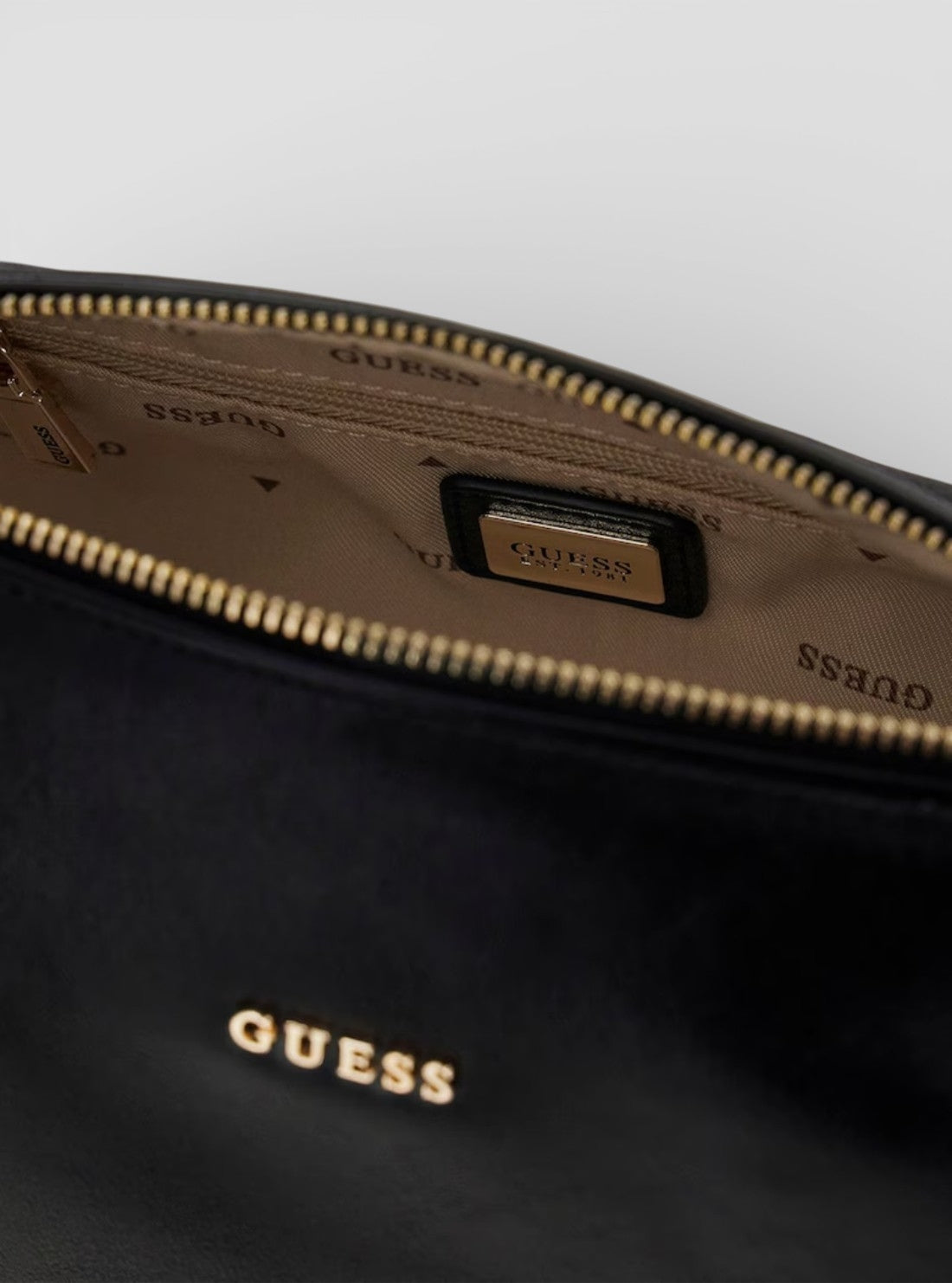 GUESS Womens Black Kassie Mini Convertible Shoulder Bag TG993072 Detail View