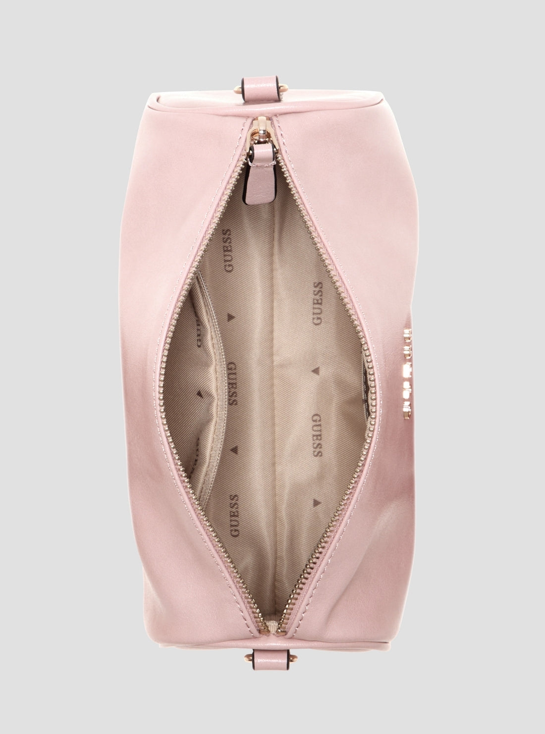GUESS Womens Pink Kassie Mini Convertible Shoulder Bag TG993072 Inside View