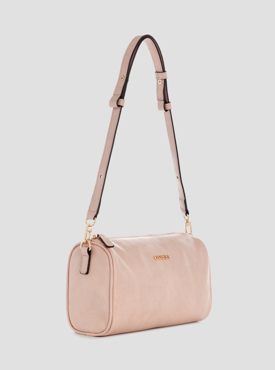 GUESS Womens Pink Kassie Mini Convertible Shoulder Bag TG993072 Front Side View