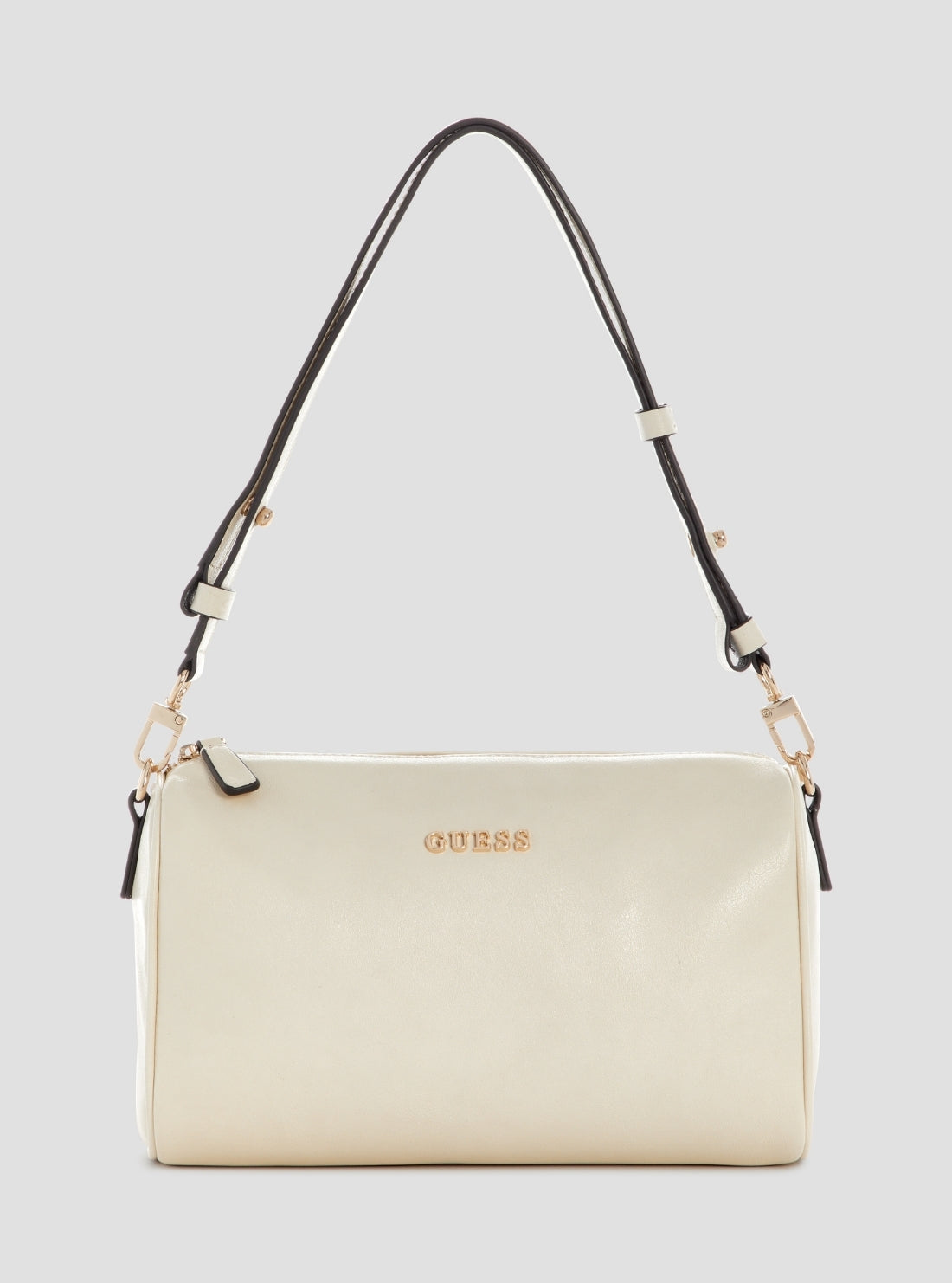 SCRE:EN ＜MINI SHOULDER BAG＞　white Beige Kassie Mini Convertible Shoulder Bag | GUESS