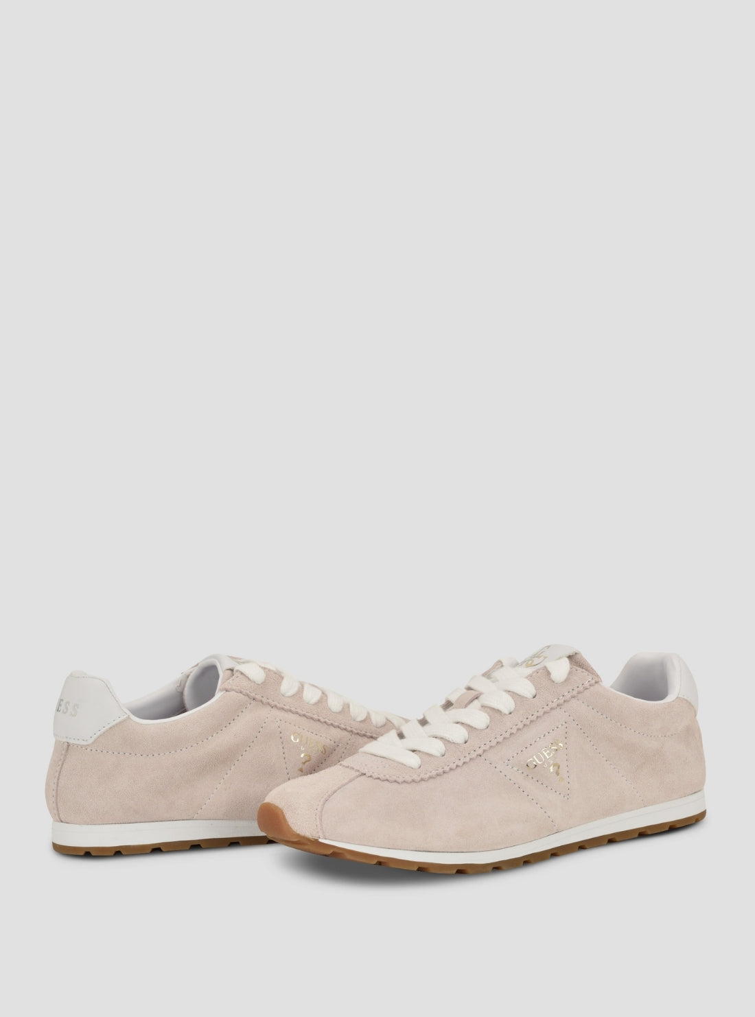 GUESS Footwear Pink Tiah Sneakers TIAH3 Front Back View