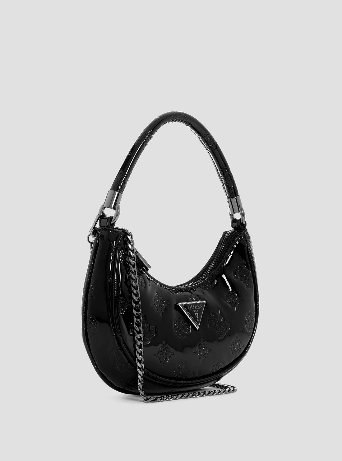 Black Zalina Small Hobo Bag