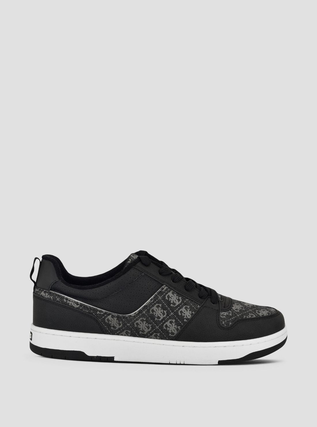 GUESS Womens Black Tryon Sneakers TRYON Side VIew2