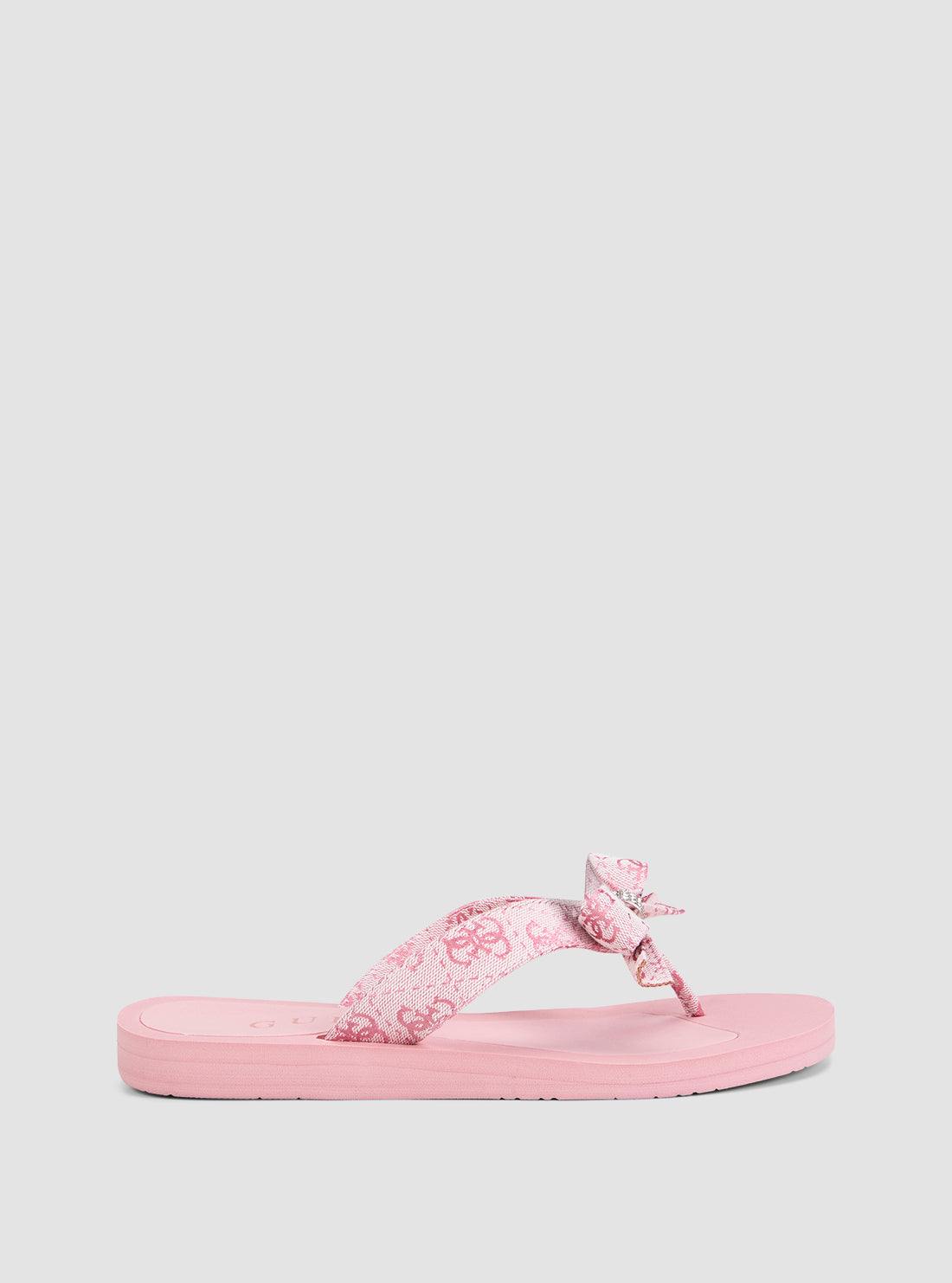 GUESS Footwear Pink Tuta Slip-on Sandals TUTA3 Side View