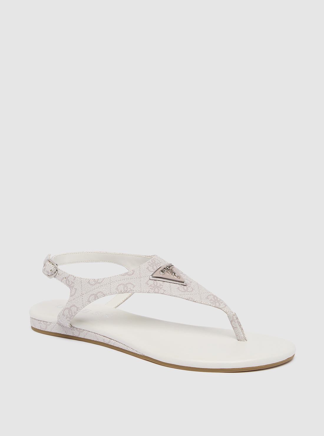 White Unali Sandal