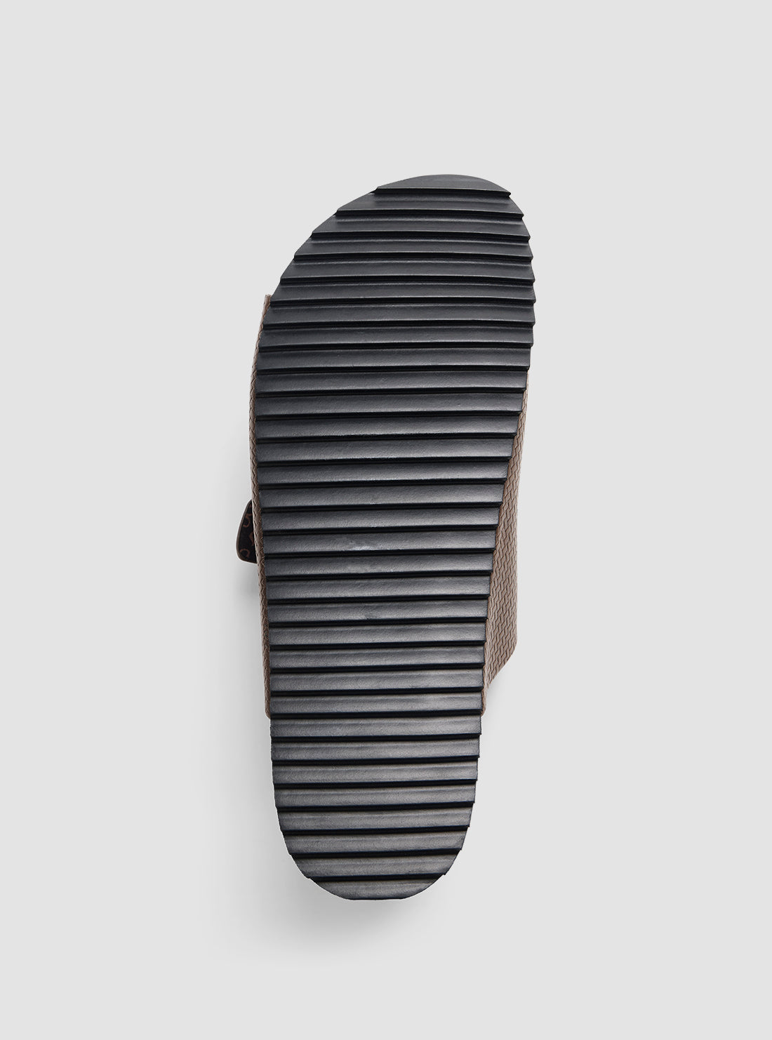 GUESS Mens Brown Unikin Slides UNIKIN Bottom View