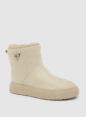 Beige Unity Boots