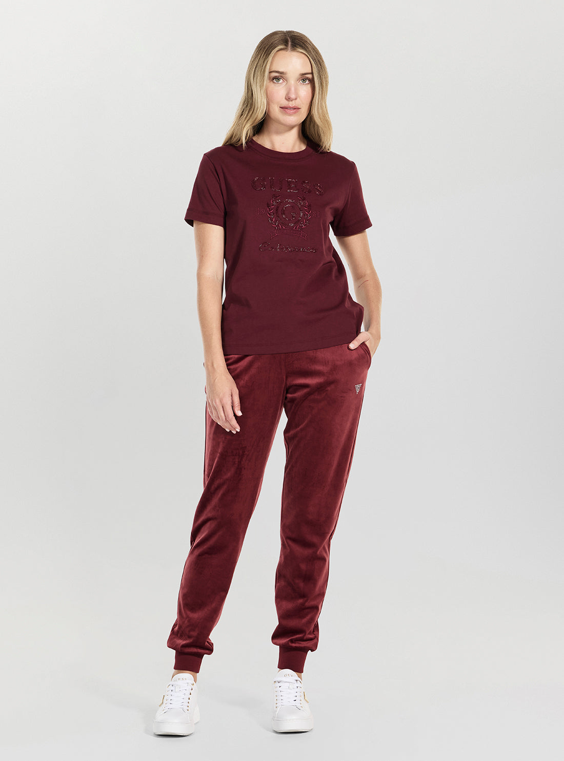 Eco Red Mena Active T-Shirt