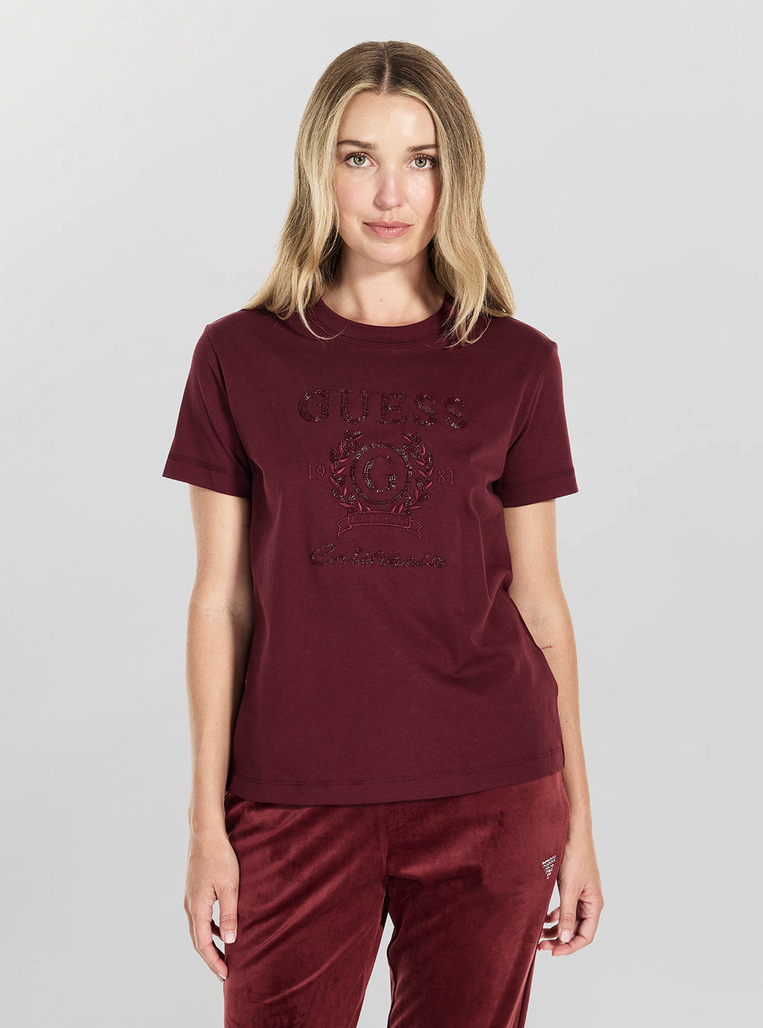 Eco Red Mena Active T-Shirt