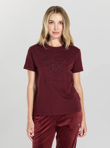 Eco Red Mena Active T-Shirt