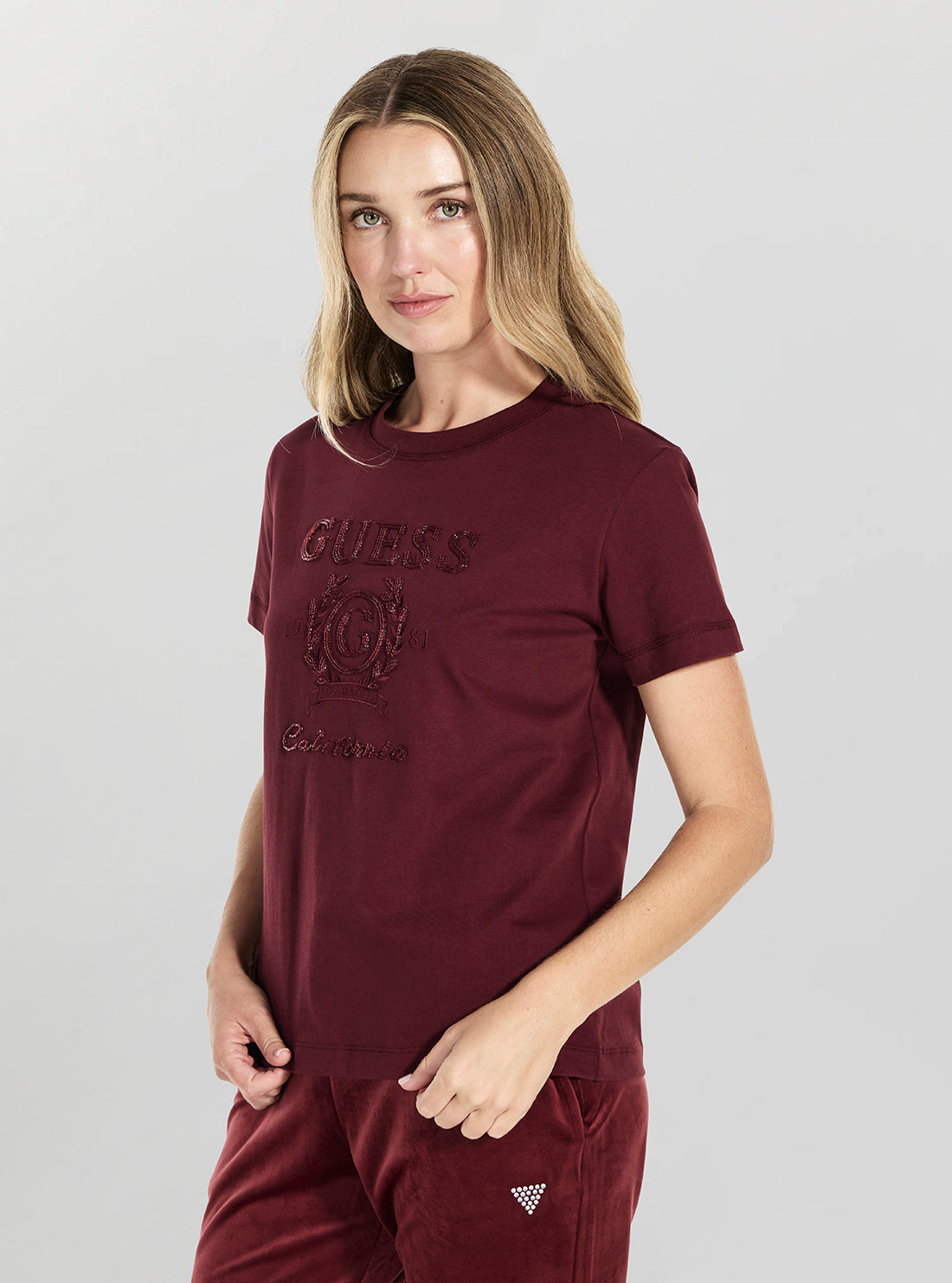 Eco Red Mena Active T-Shirt