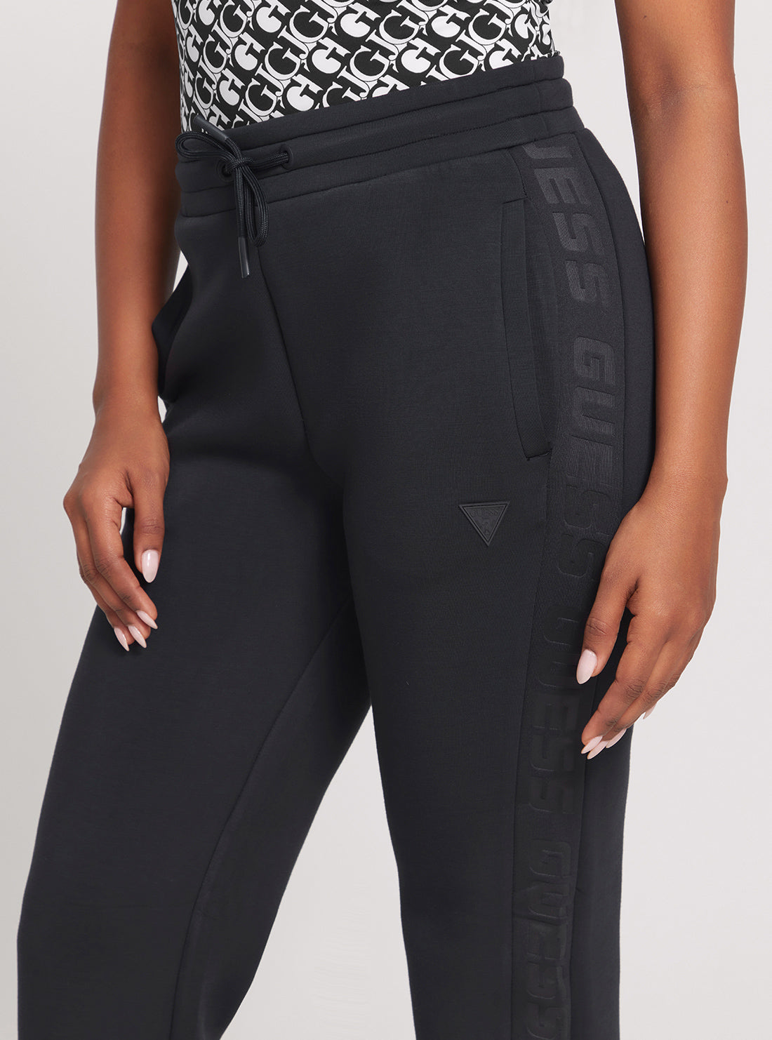 GUESS Navy Brenda Scuba Active Pant detail view