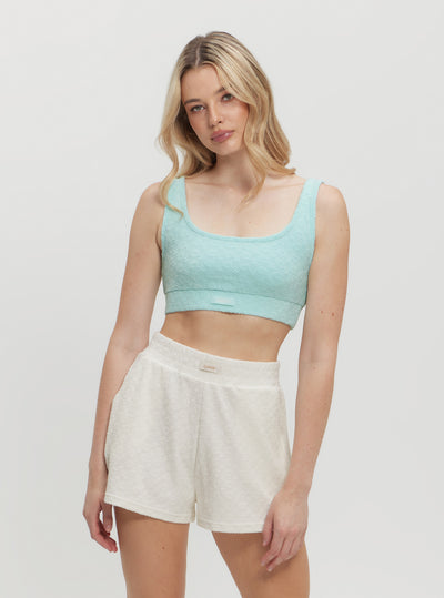 Blue Lola Active Top full view