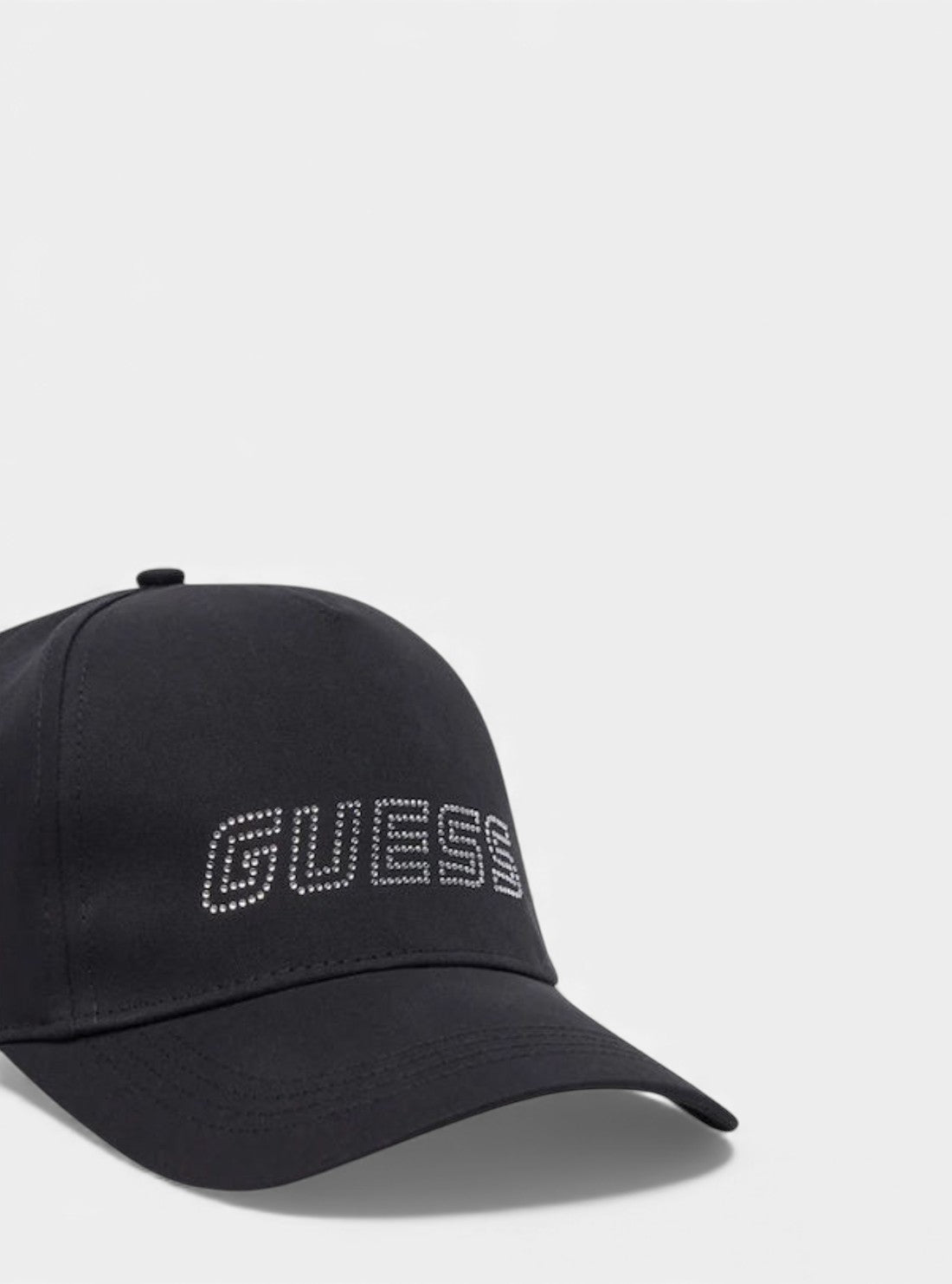 GUESS Accessories Black Logo Baseball Cap V5GZ01WO08O Side View_2