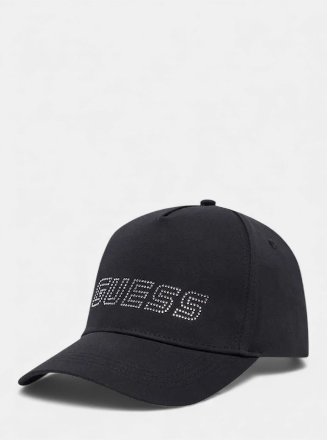 GUESS Accessories Black Logo Baseball Cap V5GZ01WO08O Front View