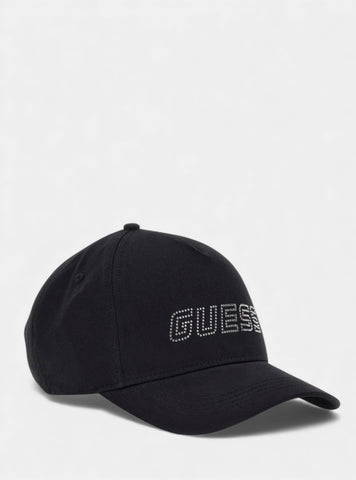 GUESS Accessories Black Logo Baseball Cap V5GZ01WO08O Side View