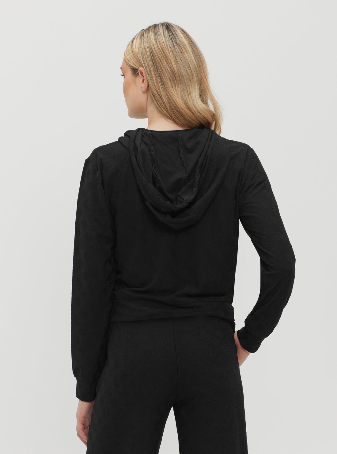 Black Monica Hoodie Jumper