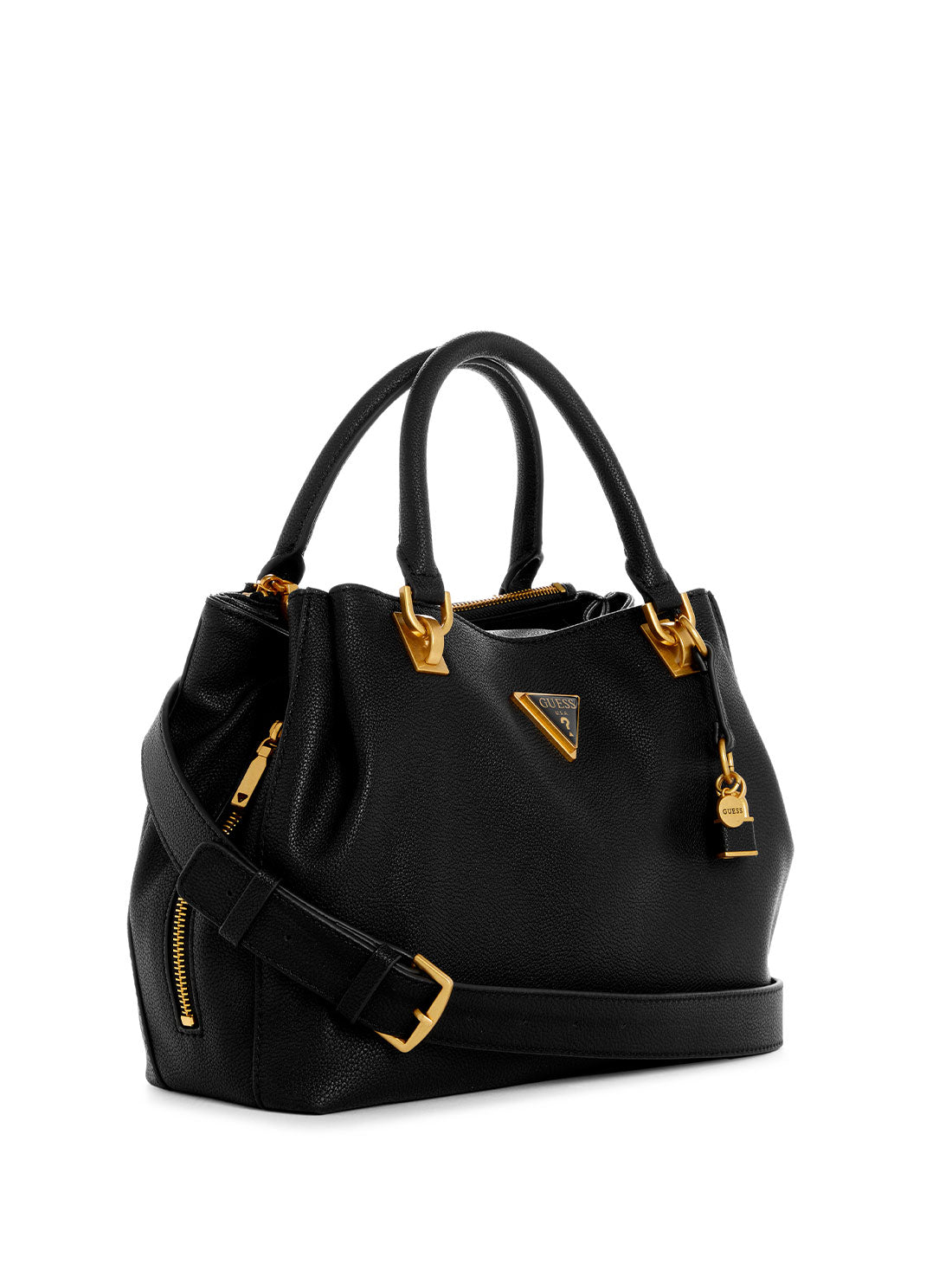 Black Cosette Luxury Satchel Bag