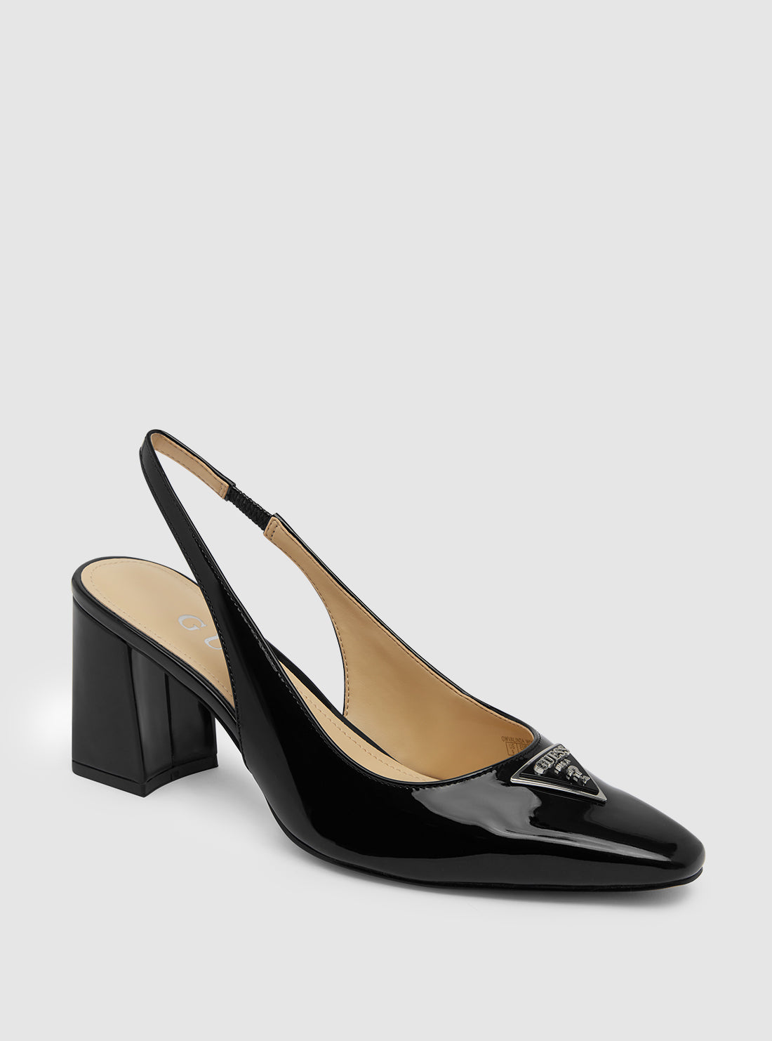 Black Valinda Block Heel