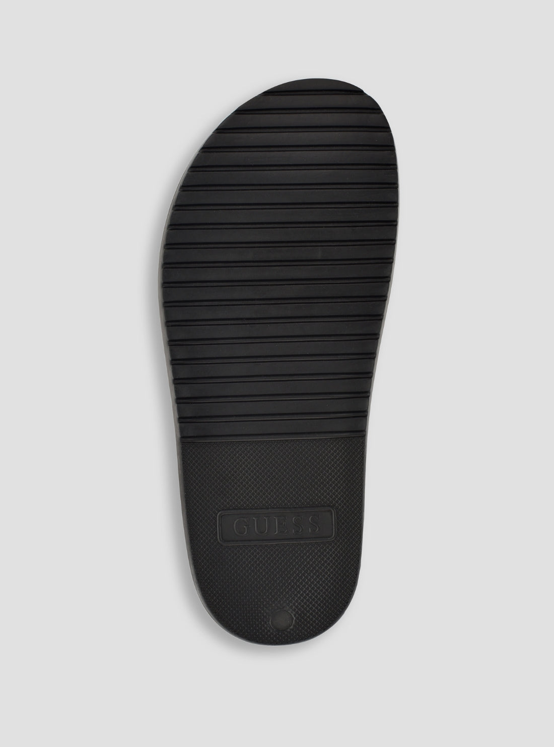 GUESS Footwear Black Vaton Sandals VATON Bottom View