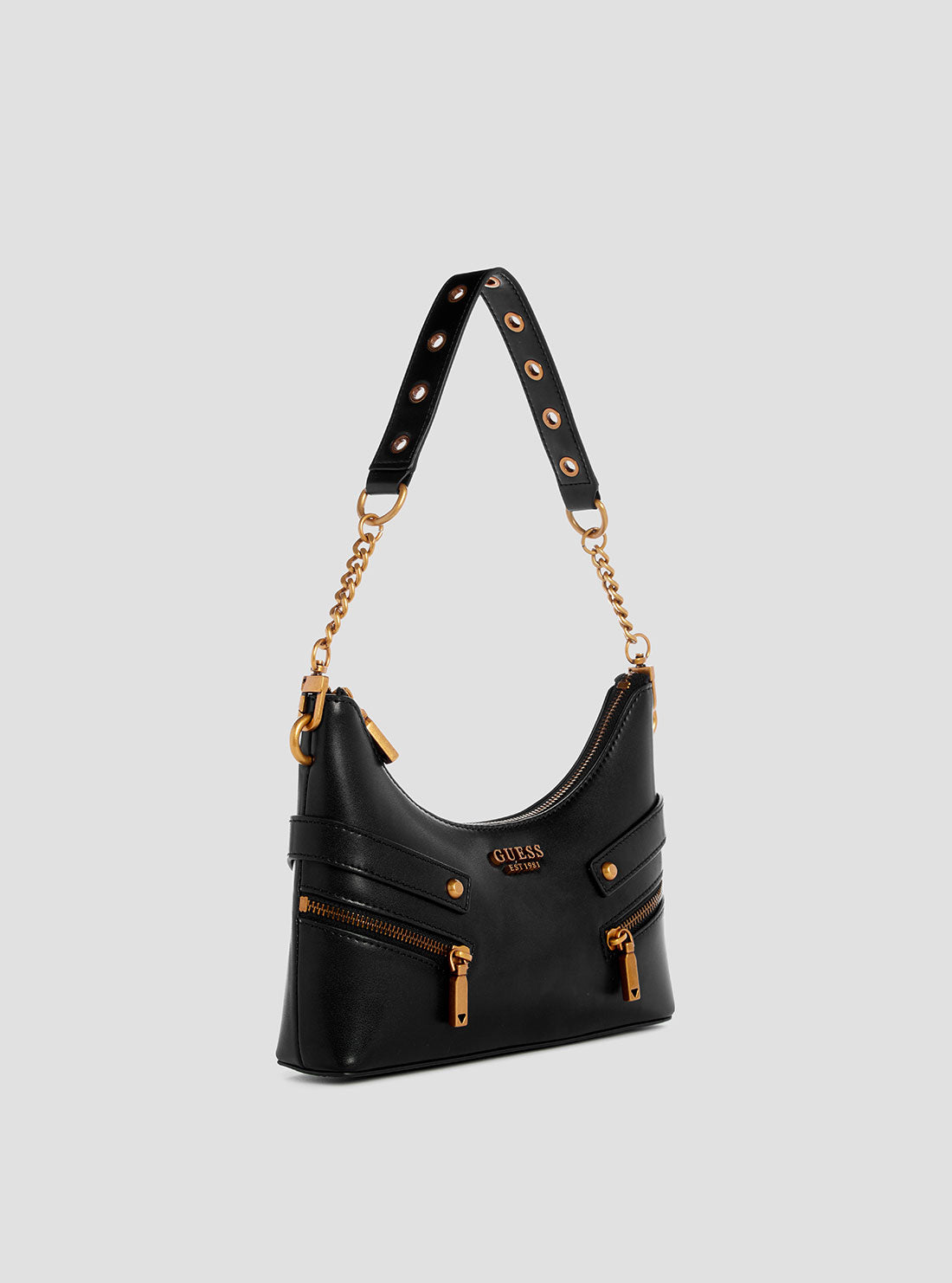 Black Trissa Shoulder Bag