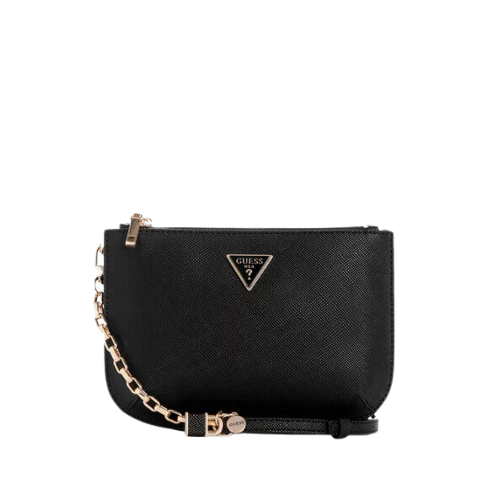 Black Ilia 2 Compartment Crossbody Top Zip