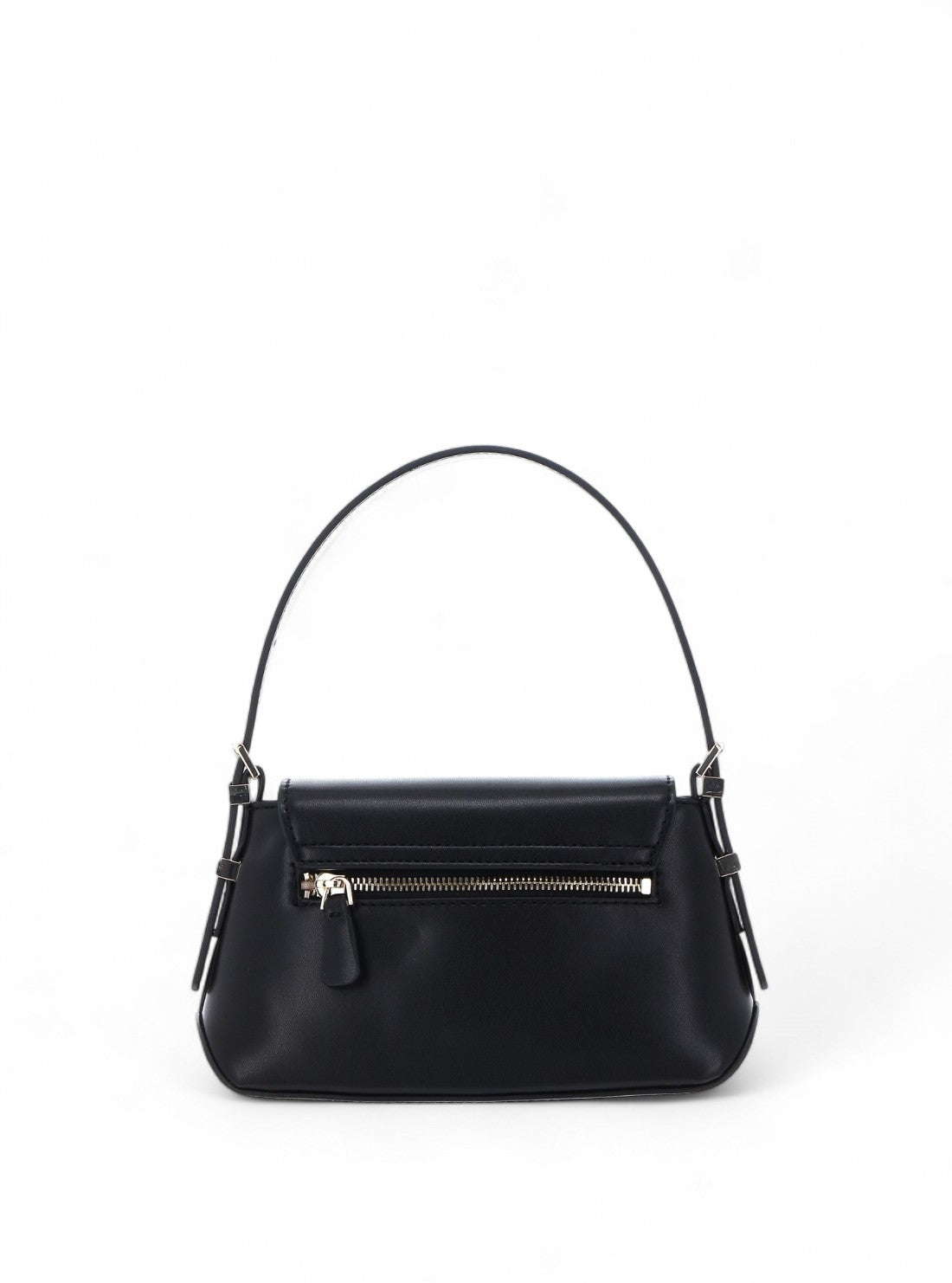 GUESS Black Desideria Mini Flap Shoulder Bag VG874378 Back View