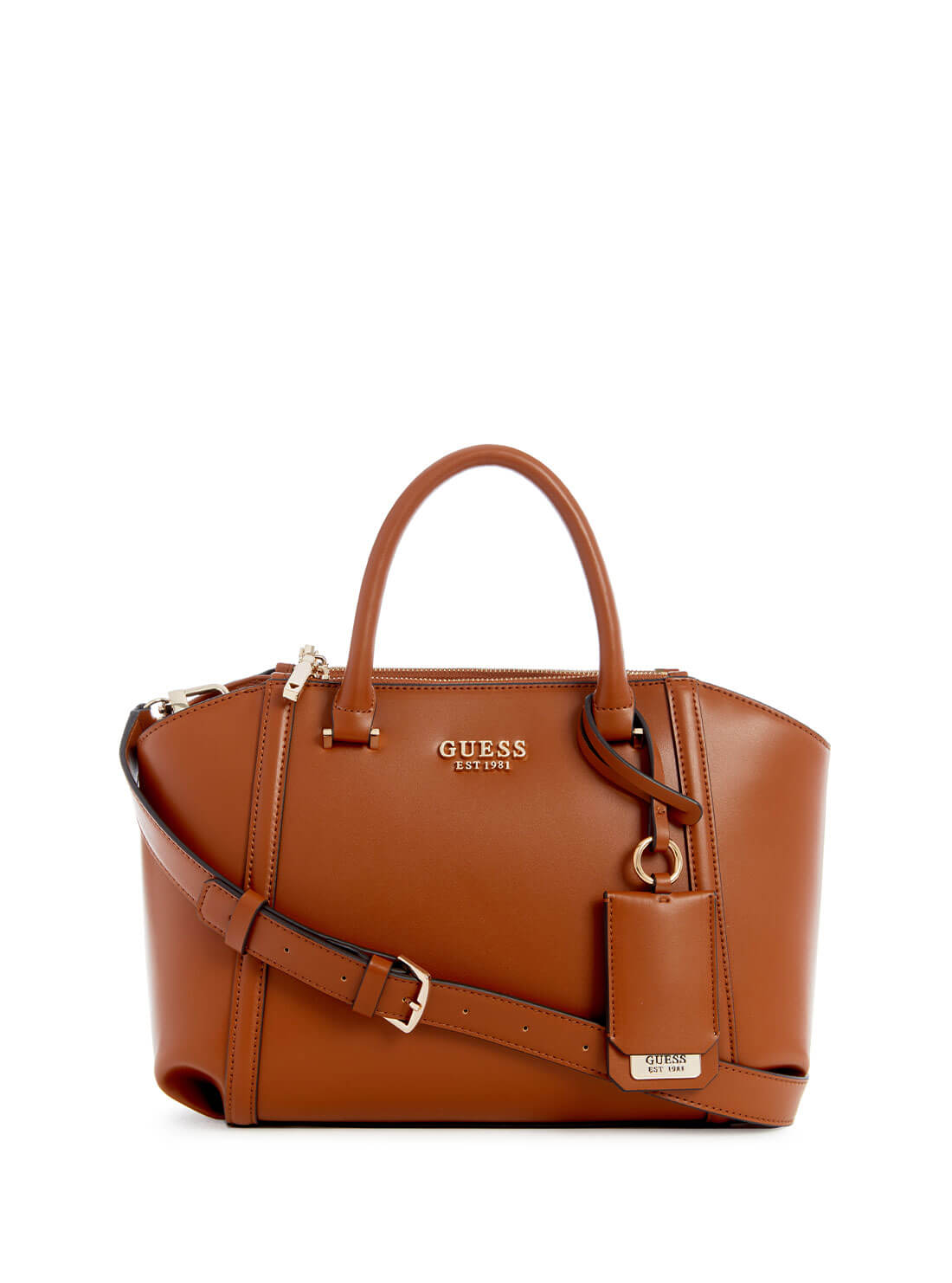 Guess caroline status top satchel