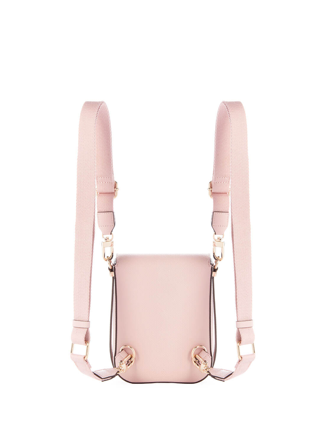 Women's Blush Pink Brynlee Mini Convertible Backpack back view