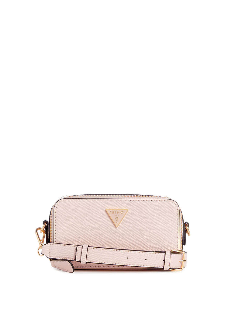 Blush Pink Breana Crossbody Bag | GUESS Handbags