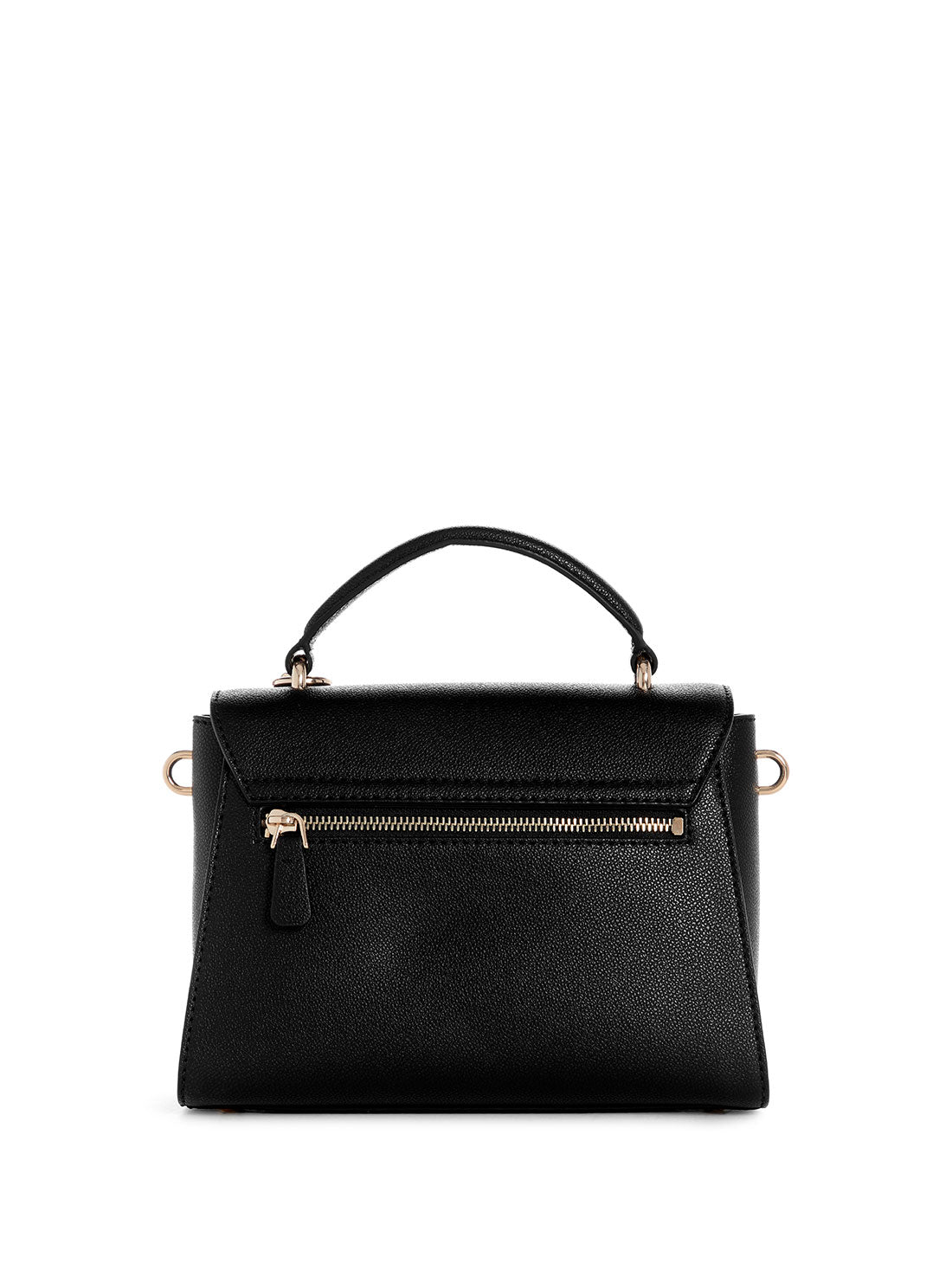 GUESS Black Emera Top Handle Bag back view