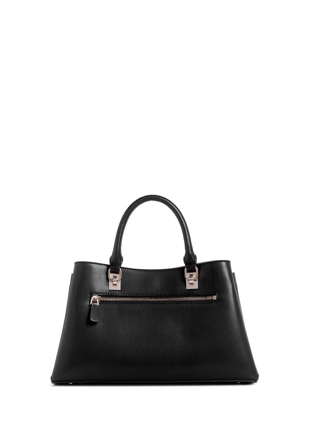 GUESS Black Eliette Girlfriend Satchel Bag back view