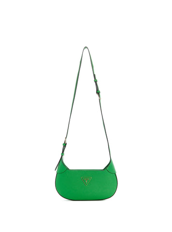 GUESS Green Avis Crossbody Bag front view