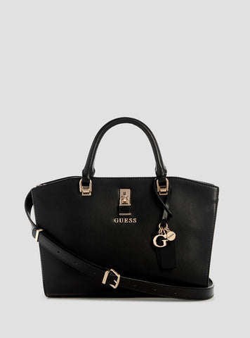 Black Queensland Luxry Satchel Bag