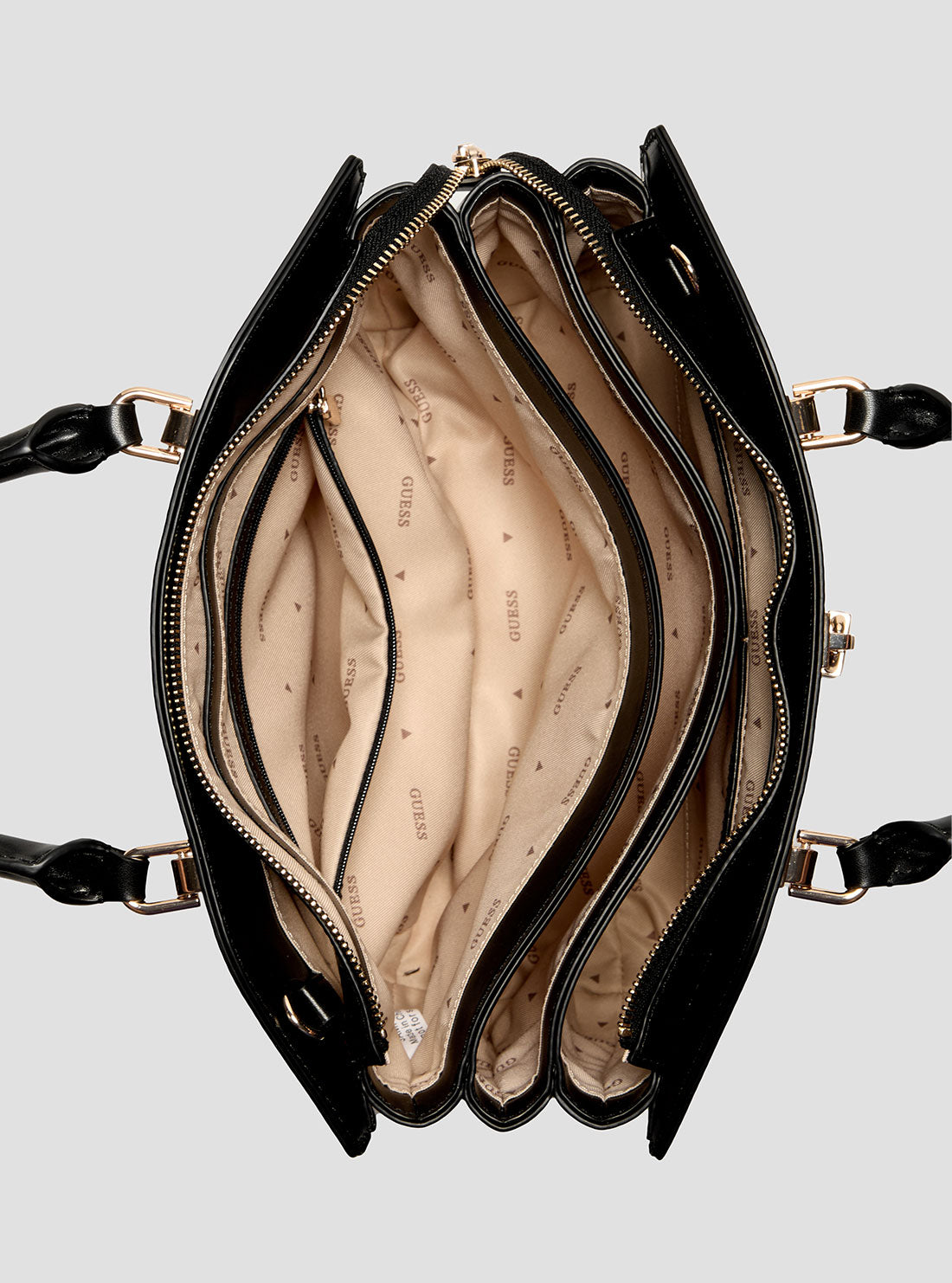 Black Queensland Luxury Satchel Bag