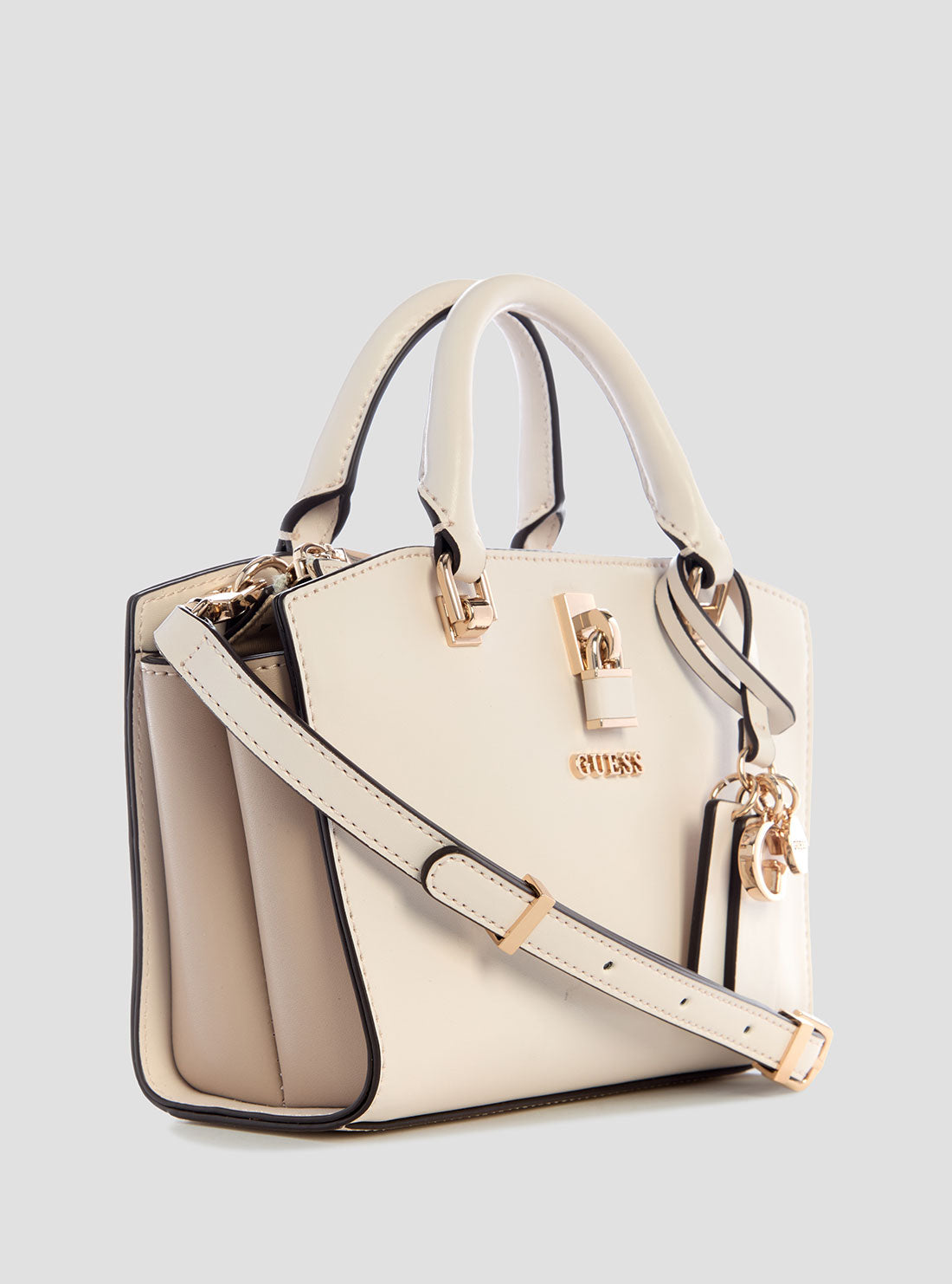 White Queensland Mini Satchel Bag